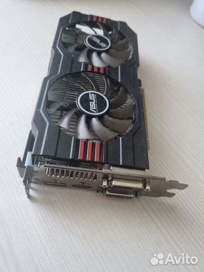 Видеокарта asus AMD Radeon HD 7770 2гб gddr5