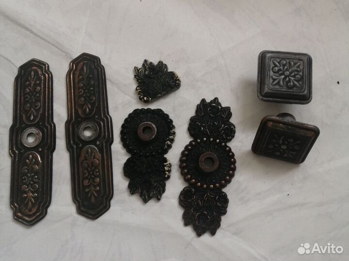 Ручки дверные латунь, замки СССР