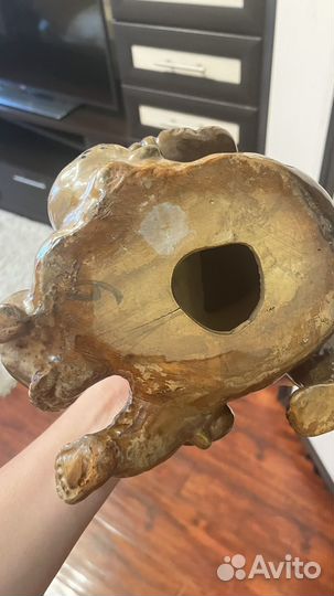 Медведица с медвежатами статуэтка