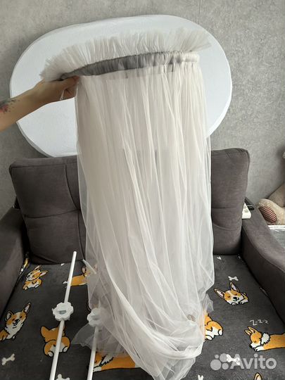 Балдахин с креплением к кроватке