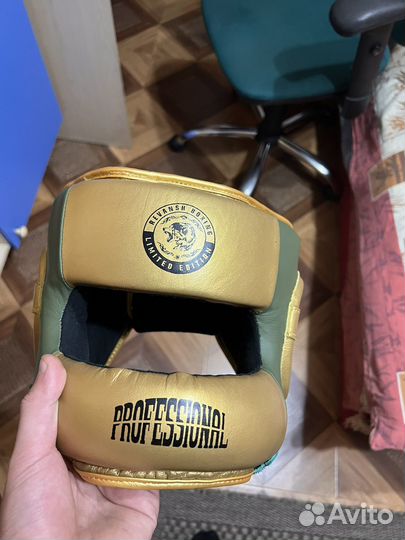 Боксерский шлем с бампером