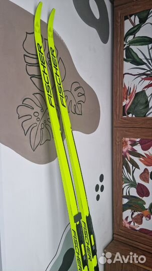 Лыжи беговые fisher коньковые