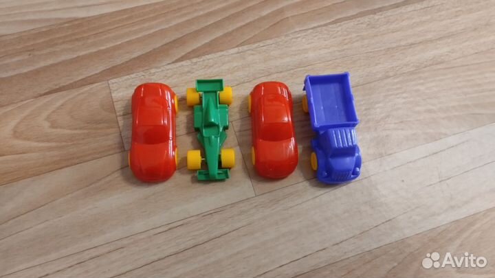 Игрушечный корабль-паром Полесье 4 автомобиля