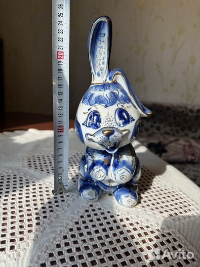 Гжель разная золотая