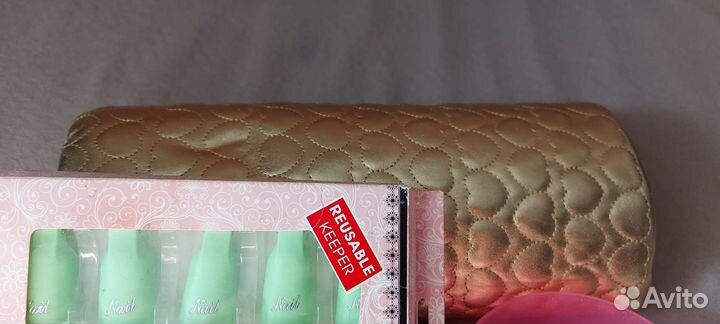 Зажимы для маникюра (снятия гель лака) 3 шт.Набор