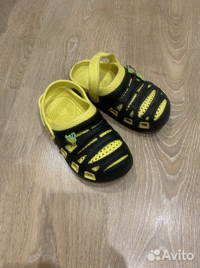 Резиновые шлепки детские
