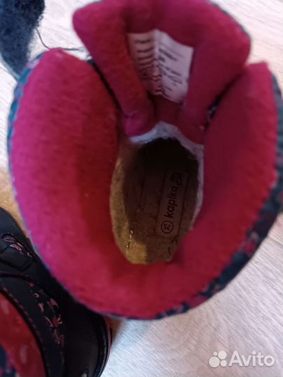 Ботинки для девочки 25 размер
