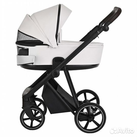 Roan 3в1 Sol Кожа,White/Black/руч.Тем.коричн