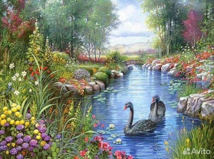 Набор 20*25, 40*50 Алмазная вышивка мозаика