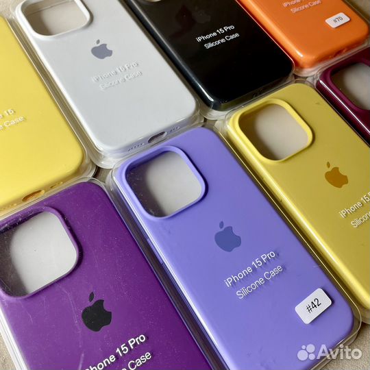Чехол для iPhone 15pro силикон
