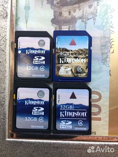 Карта памяти CF и sdhc