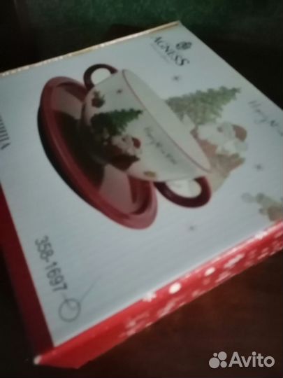 Бульонница - супница Новогодний подарок