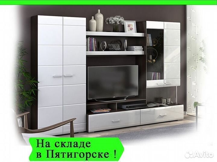 Гостиная стенка со шкафом Вегас