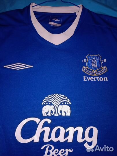 Футбольная футболка Эвертон 2005 г Umbro
