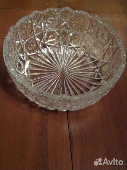 Хрустальные вазы Чехословакия