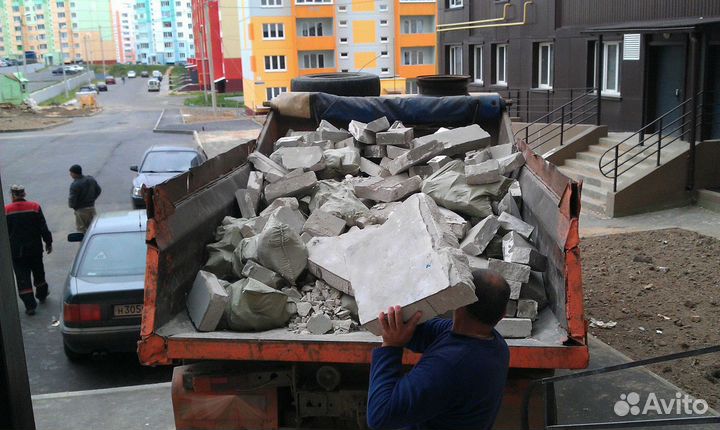 Вывоз Мусора Газель Телега ЗИЛ Камаз с погрузкой