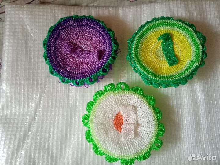 Мочалка для тела ручной работы