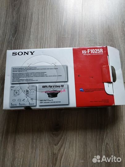 Динамики Колонки автомобильные sony XS-F1025R