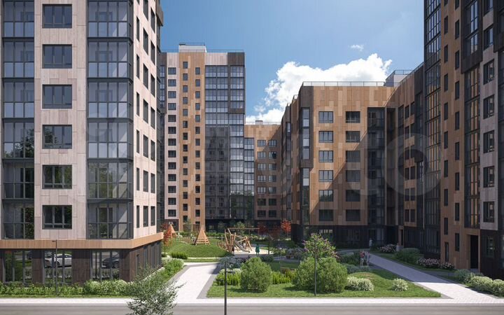 2-к. квартира, 66 м², 3/14 эт.