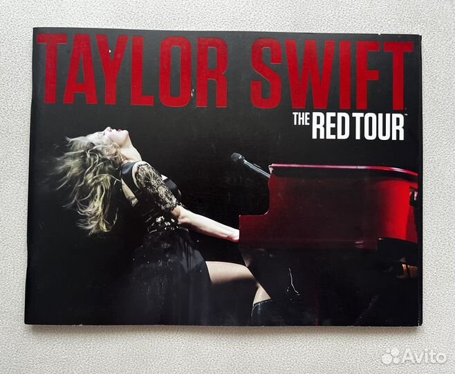 Турбук Taylor Swift эры Red с билетом