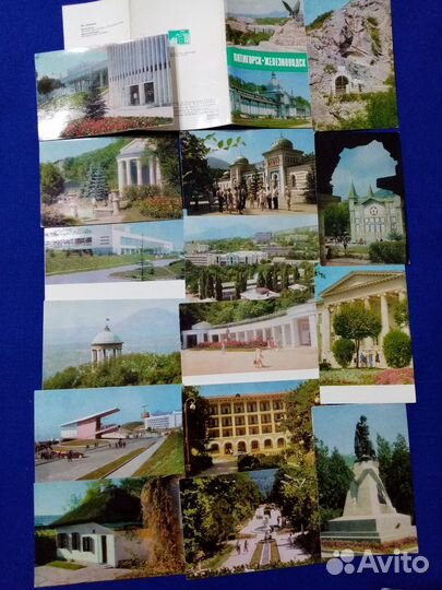 Набор открыток СССР 70х гг