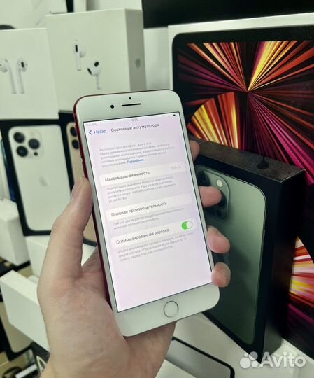 iPhone 7 Plus 128gb Product Red (акб 100)