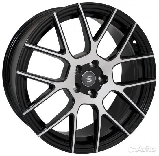 Скад Stiletto 8x18 5x112 ET 40 Dia 57.1 (черный ба