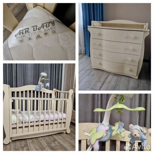 Комод и кровать Можга