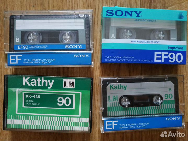 Аудиокассеты новые
