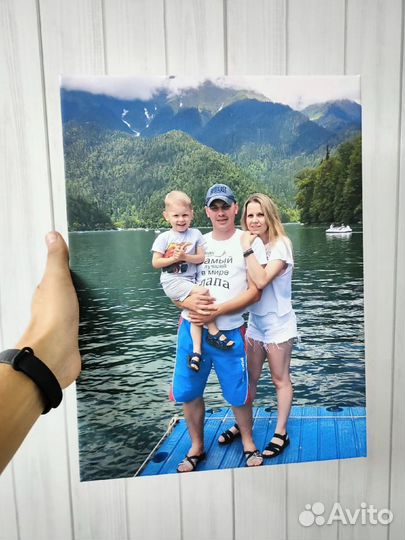 Портрет на холсте мужчине в подарок