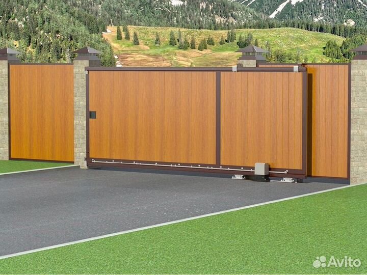 Отканые ворота от производидтеля