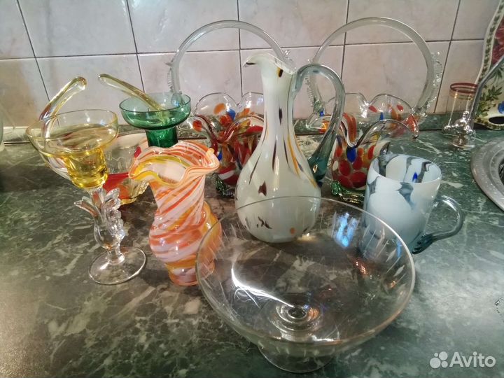 Цветное стекло ссср, Чехословакия