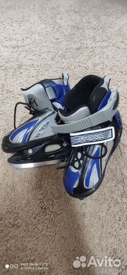 Коньки детские раздвижные