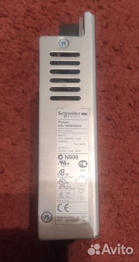 Блок питания 24в 60w