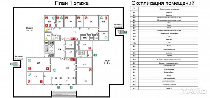 Планы эвакуации и схемы, Microsoft Visio, замеры