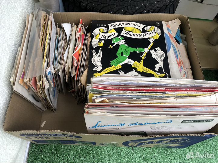 Виниловые пластинки 180шт