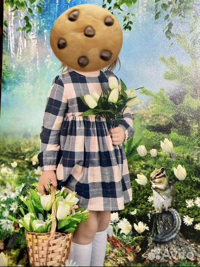 Платье для девочки 98