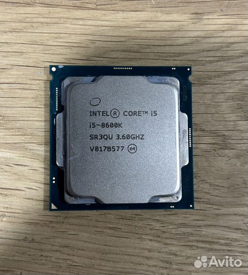 Процессор intel core i5 8600k