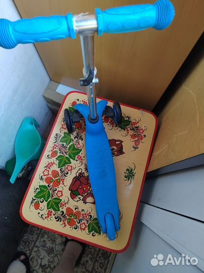 Самокат детский трехколесный