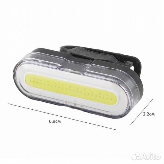 Фонарь велосипедный YZ-1485 100м