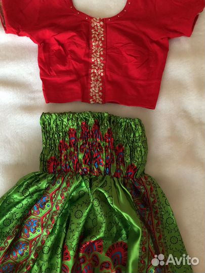 Индийский костюм на девочку 11,12,13