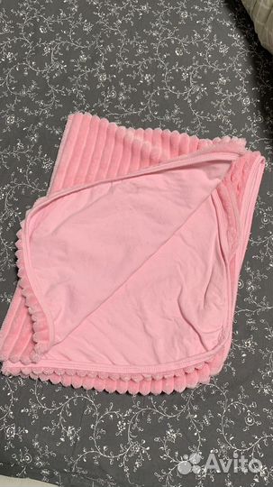 Плед детский плюшевый