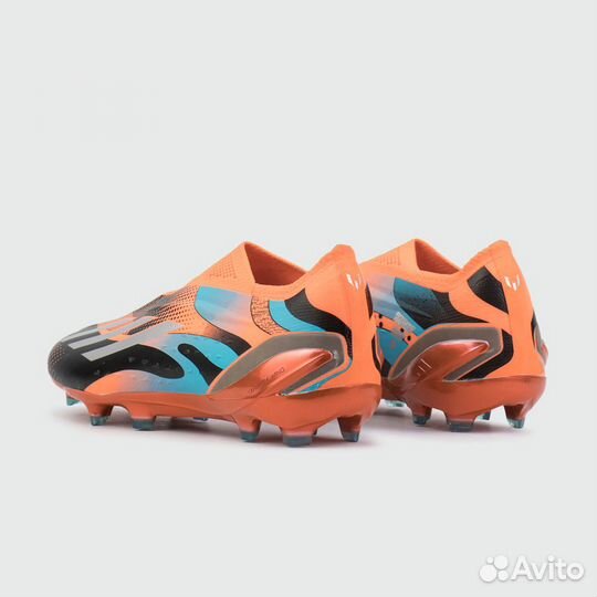 Бутсы Adidas X Speedportal+ FG Messi Orange Black