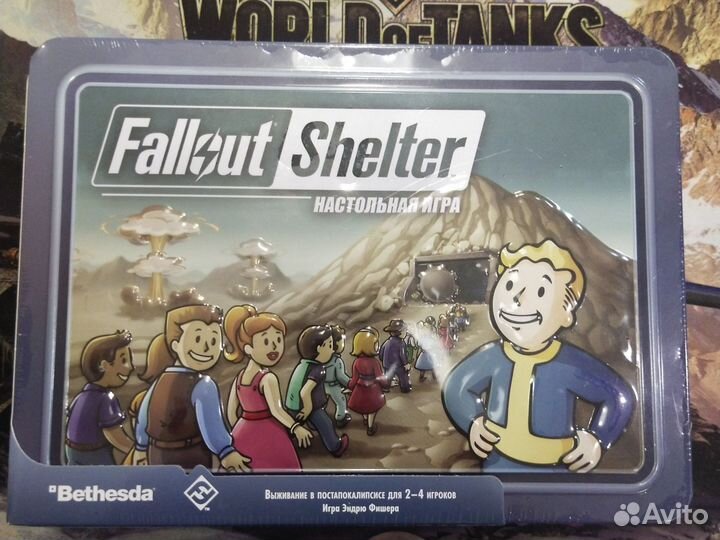 Fallout shelter настольная игра