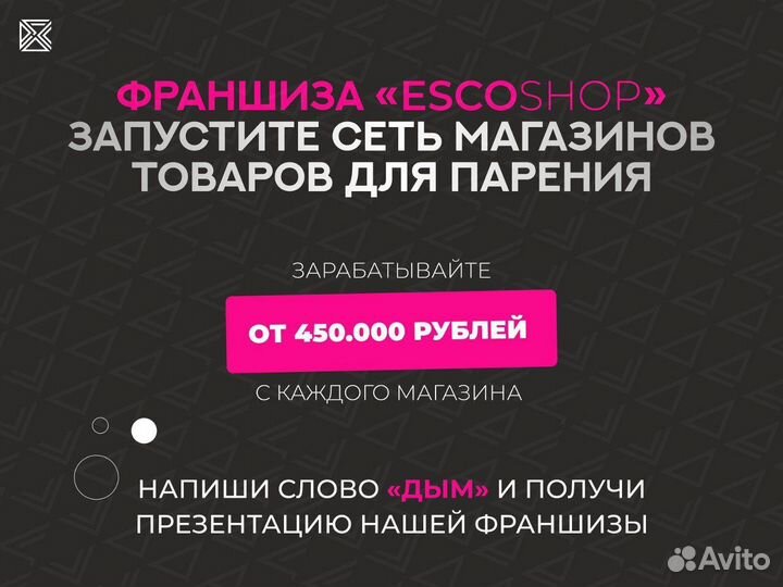 Франшиза табачного магазина / Готовый бизнес