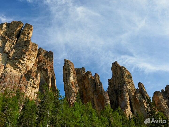 Экскурсия — Якутск — Ленские Столбы— заколдованные