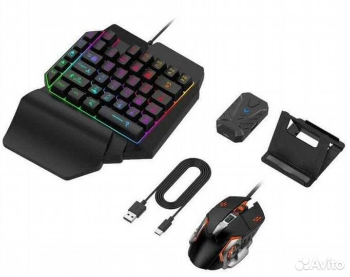 Клавиатура и мышка для pubg Call of Duty / mix pro