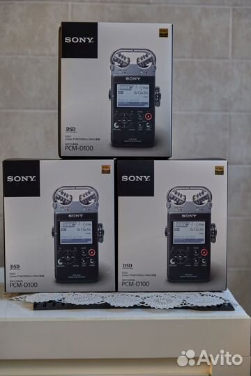 Рекордер Sony PCM-D100 (Новые, запечатанные)