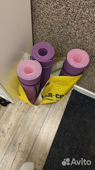 Коврик для йоги и фитнеса