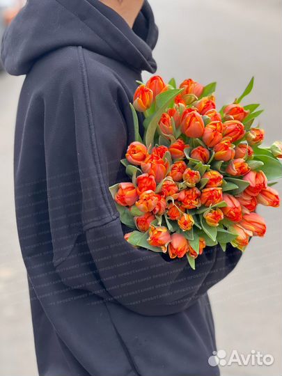 Цветы тюльпаны, букет тюльпанов